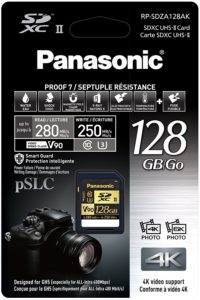 Panasonic Lumix 128 Gb SD Card